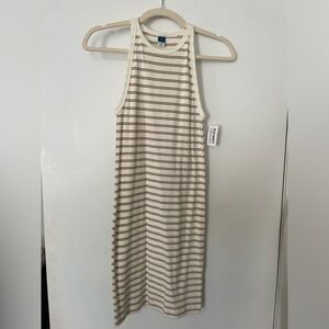 NWT Old Navy Bodycon Mini Striped Dress Size S